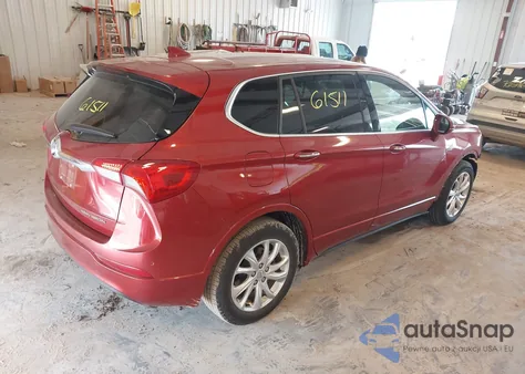 2020 Buick Envision Fwd Preferred from USA, damaged, VIN LRBFXBSA1LD053826